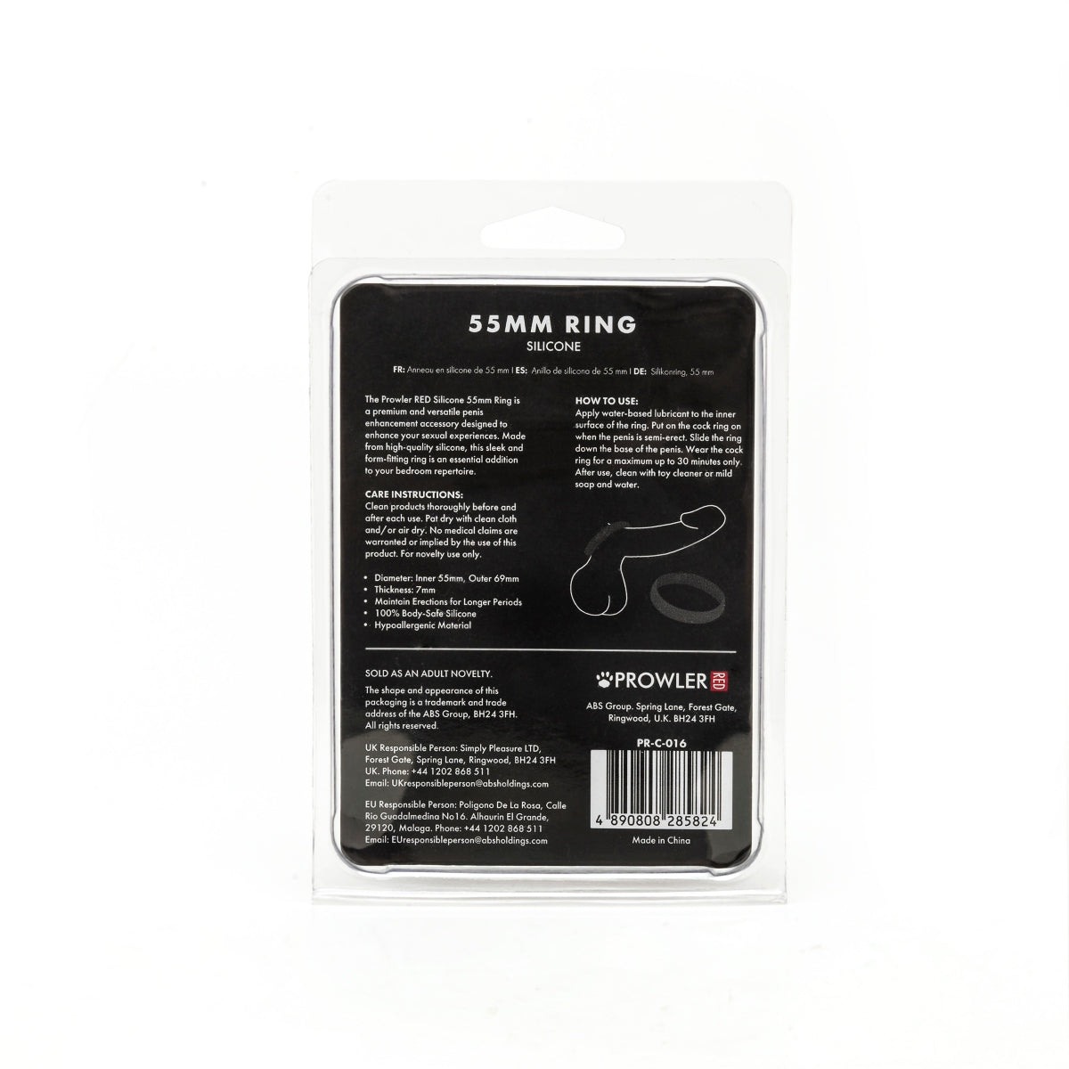 PROWLER RED SILICONE RING