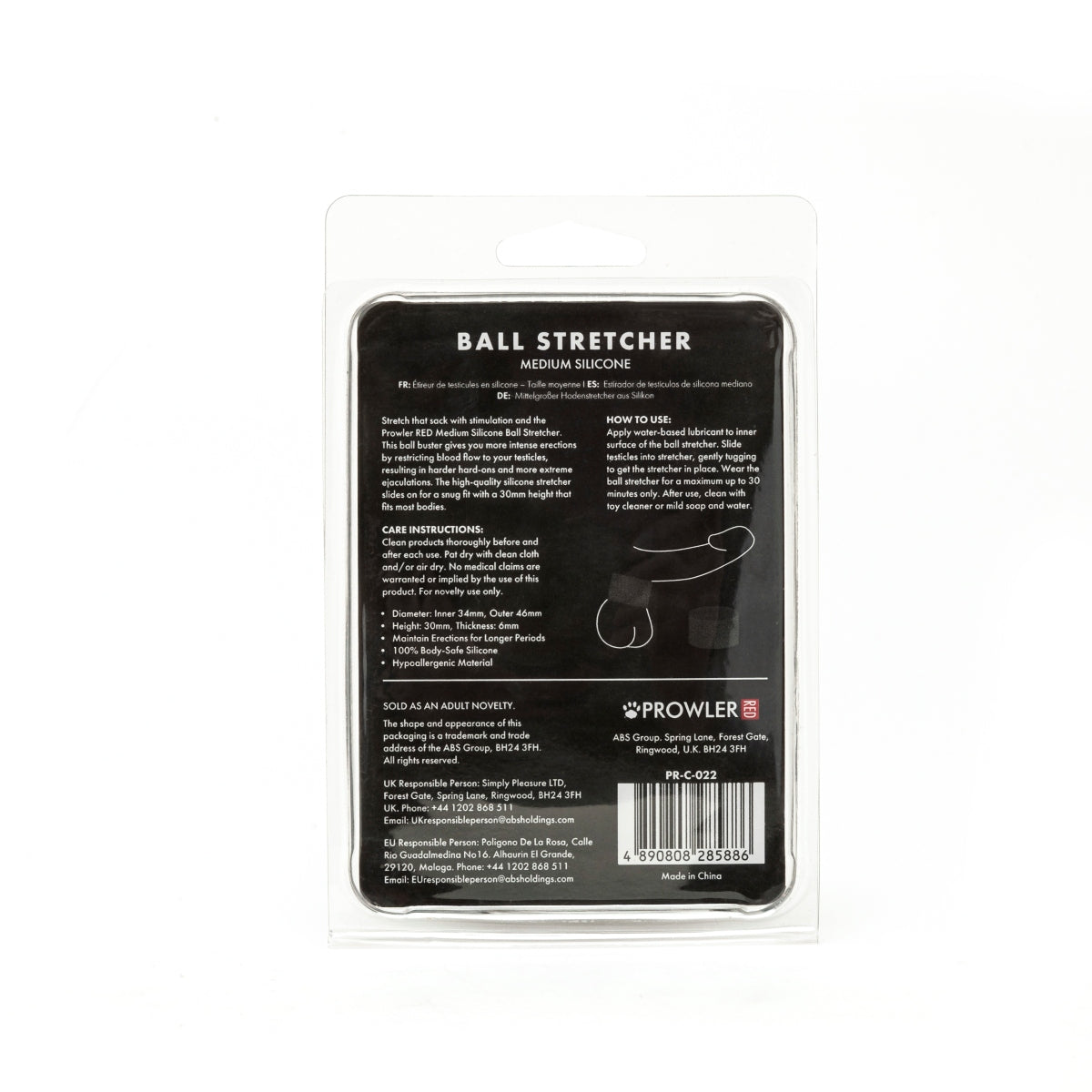 PROWLER RED SILICONE BALL STRETCHER