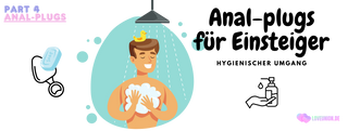 Blog Cover Anal Plugs für Einsteiger Hygienischer Umgang