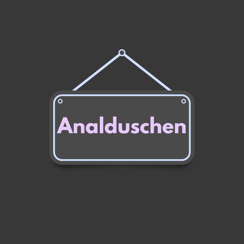 Analduschen
