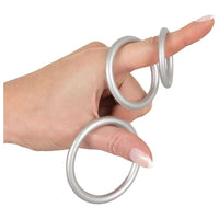 Metallic Silicone Cock Ring Set - love-union.de