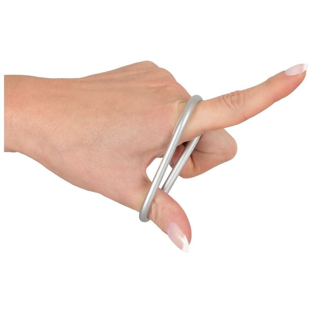 Metallic Silicone Cock Ring Set - love-union.de