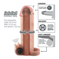 Vibrating Real Feel 1“ Extension - love-union.de