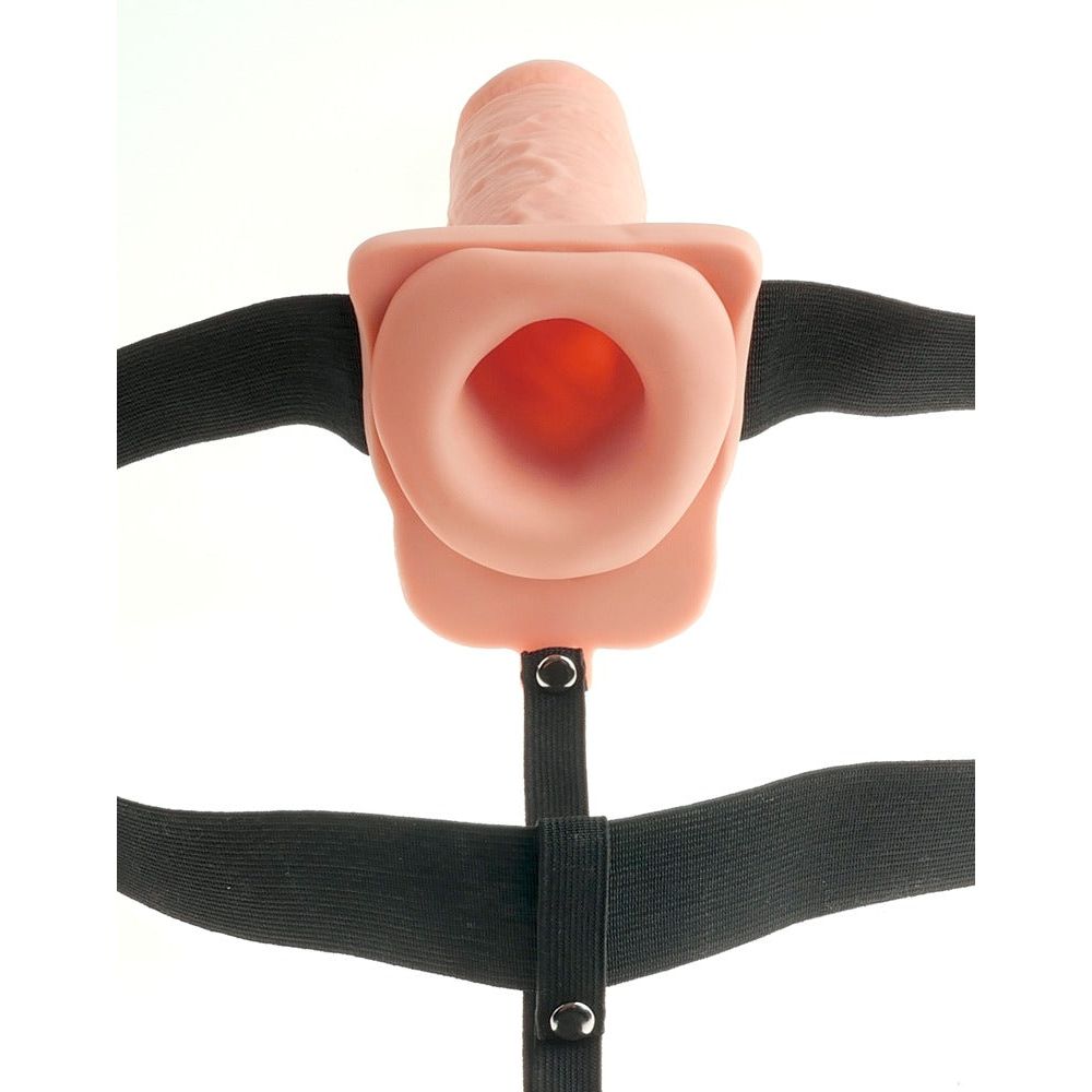 7" Hollow Strap-On with Balls - love-union.de