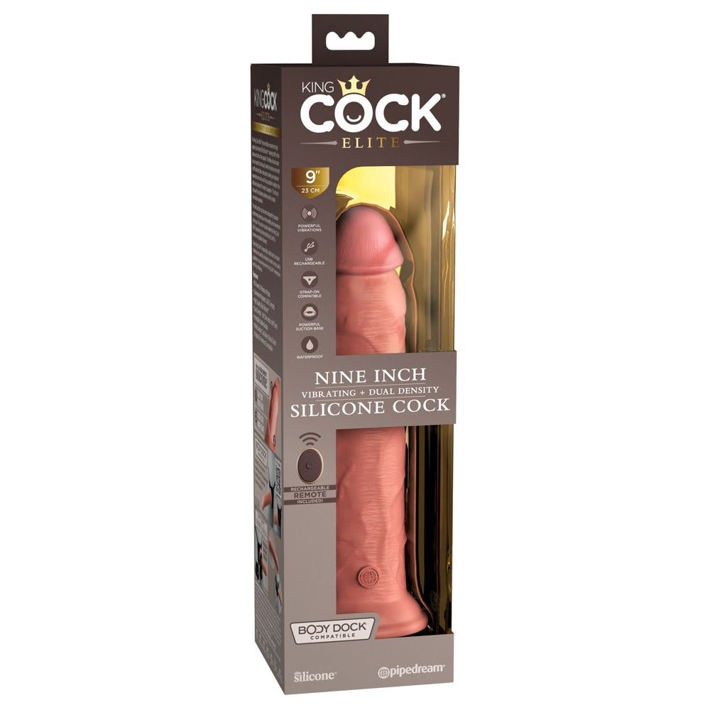 9“Vibrating+Dual Density SiliconeCock RC - love-union.de