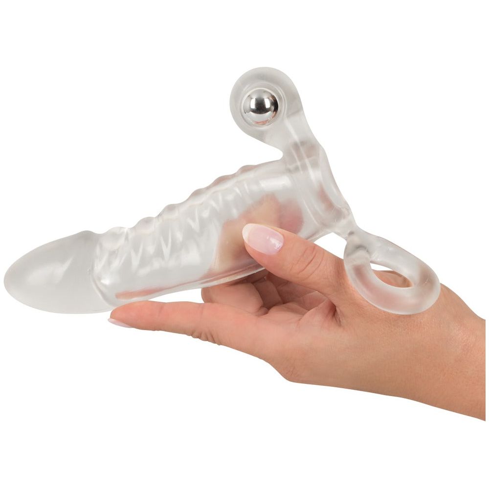 Crystal Clear Vibrating Sleeve - love-union.de