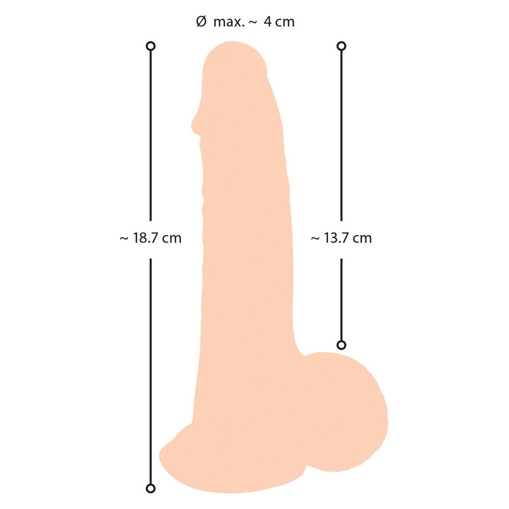 Dildo with moveable Skin - love-union.de