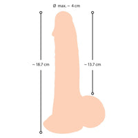 Dildo with moveable Skin - love-union.de