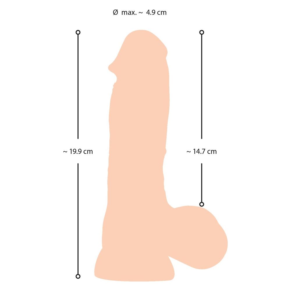 Dildo with moveable Skin - love-union.de