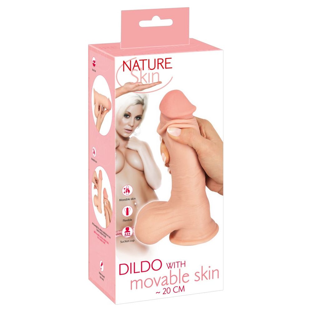 Dildo with moveable Skin - love-union.de