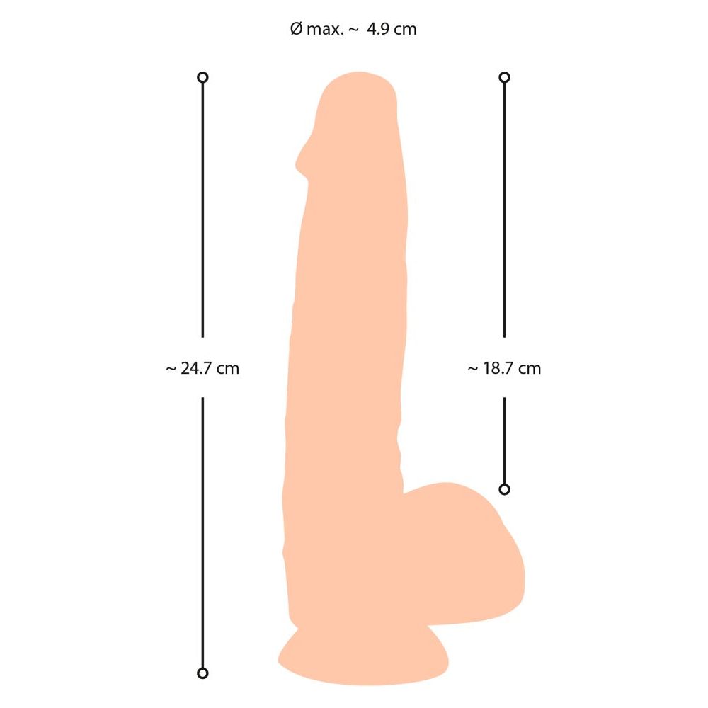 Dildo with moveable Skin - love-union.de