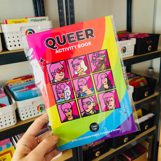 Queer LGBTQ+ Aktivitäten Malbuch by Studio Soph