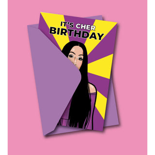Geburtstags-Grußkarte „It's Cher“ by Studio Soph