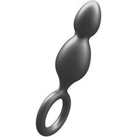 The Plugger 2-Balls Metallic Silicone Plug - love-union.de