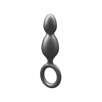 The Plugger 2-Balls Metallic Silicone Plug - love-union.de