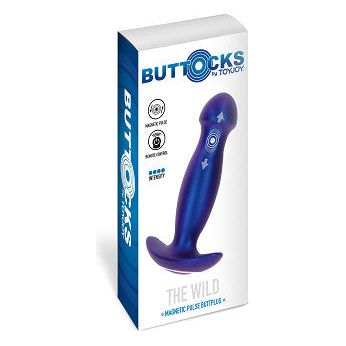 Buttocks The Wild Magnetic Pulse Vibrating Plug - love-union.de