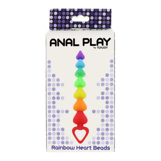 TOYJOY Rainbow Heart Beads by Scala 2.0