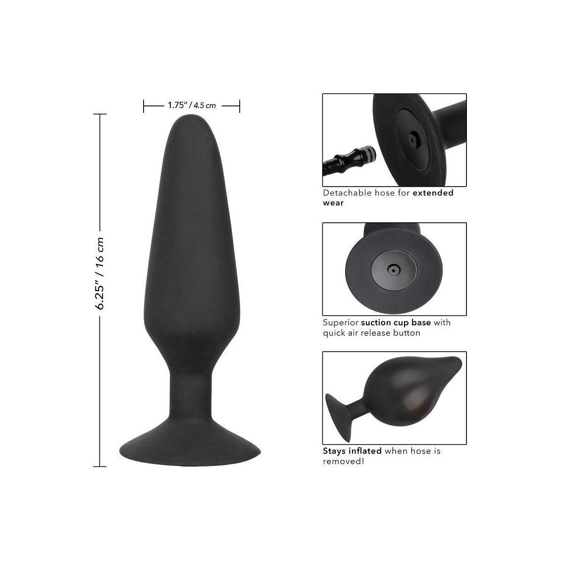 XL Silicone Inflatable Plug - love-union.de