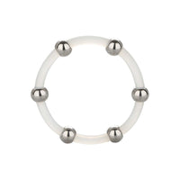 Steel Beaded Silicone Ring Extra Large - love-union.de