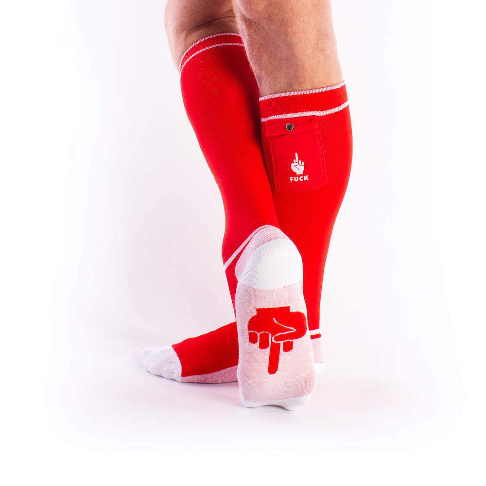 FXXX Party Socken mit Taschen - love-union.de