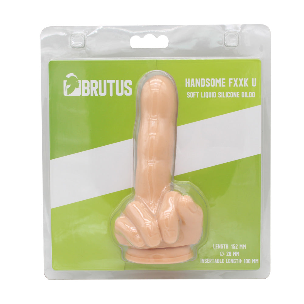 HANDSOME FXXK U Silicone Dildo - love-union.de