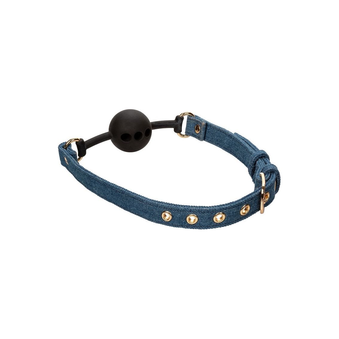 Ride 'em Premium Denim Collection Ball Gag - love-union.de