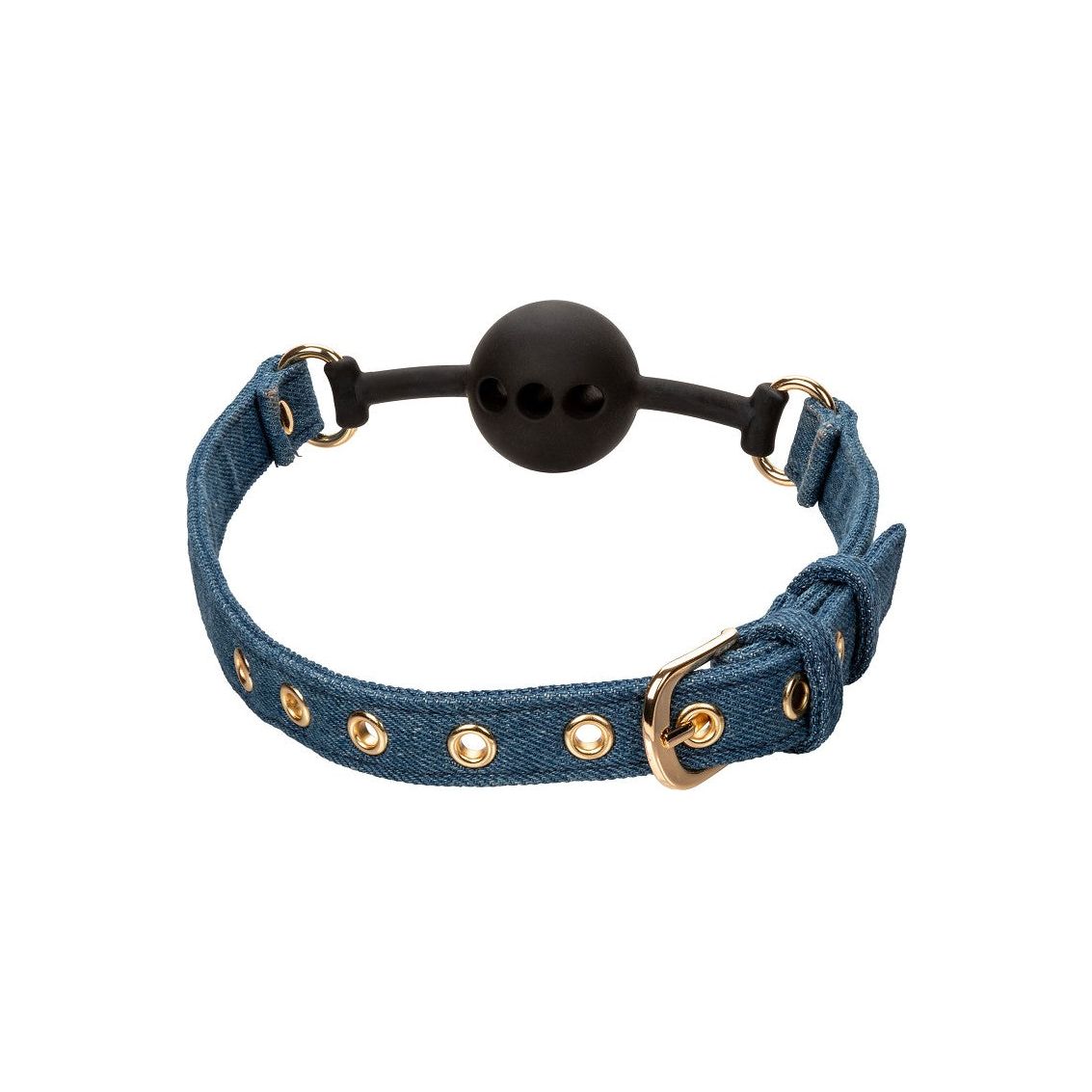 Ride 'em Premium Denim Collection Ball Gag - love-union.de