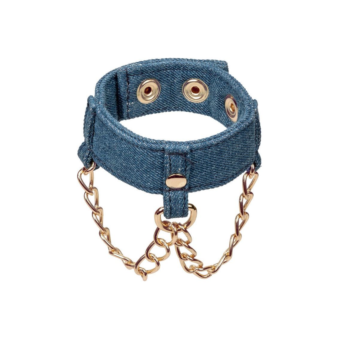 Ride 'em Premium Denim Collection Wrist Cuffs - love-union.de