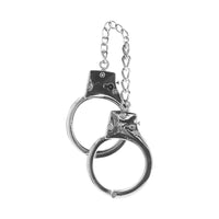 Bondage Essentials - Silver Plated BDSM Handcuffs - love-union.de