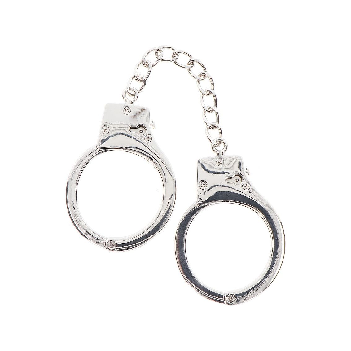 Bondage Essentials - Silver Plated BDSM Handcuffs - love-union.de