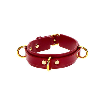 Bondage in Luxury D-Ring Collar Deluxe - love-union.de