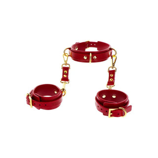 TABOOM D-RING Collar & Cuffs by Scala 2.0