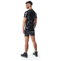 Pvc Polo Shirt With Zipp