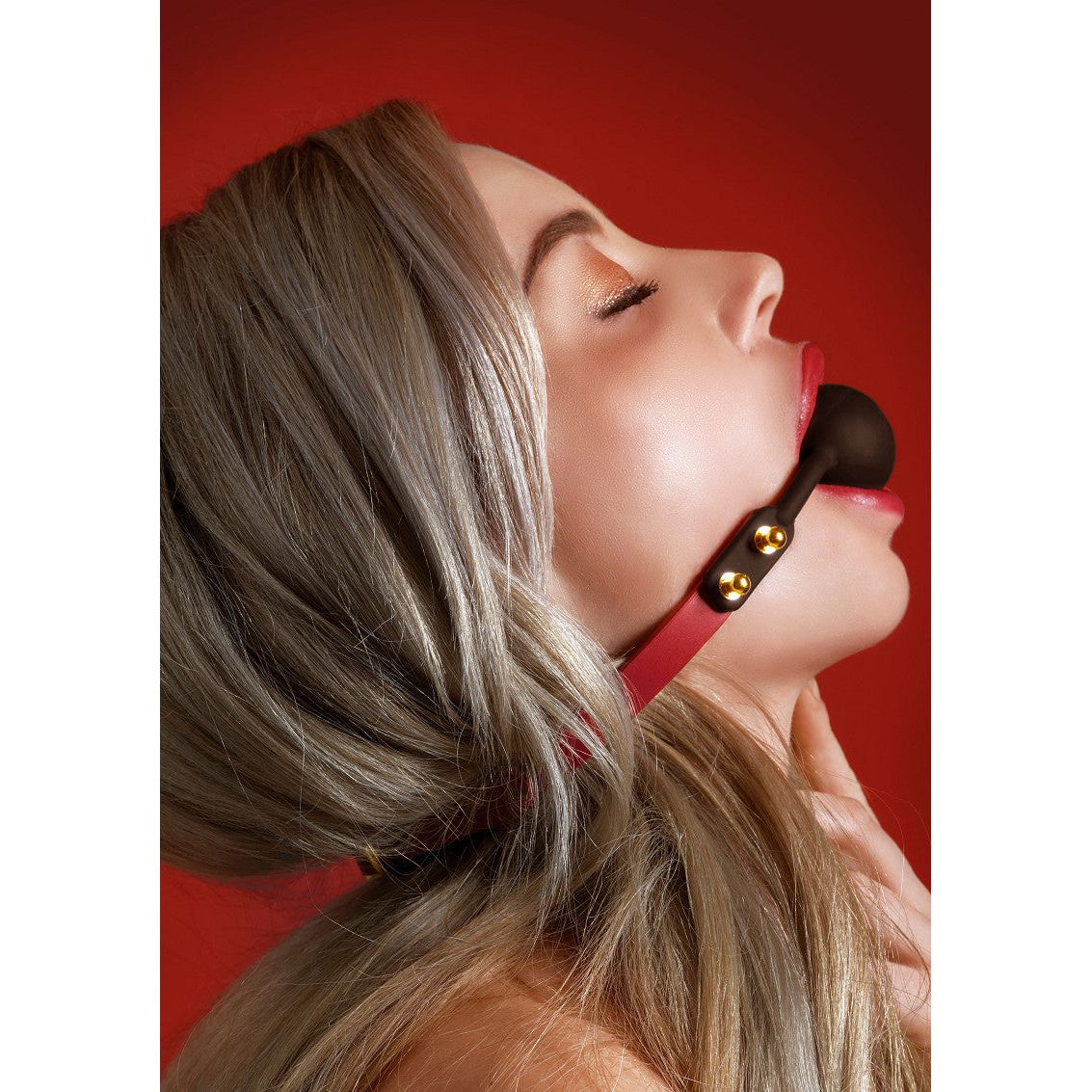 Bondage in Luxury Silicone Ball Gag - love-union.de