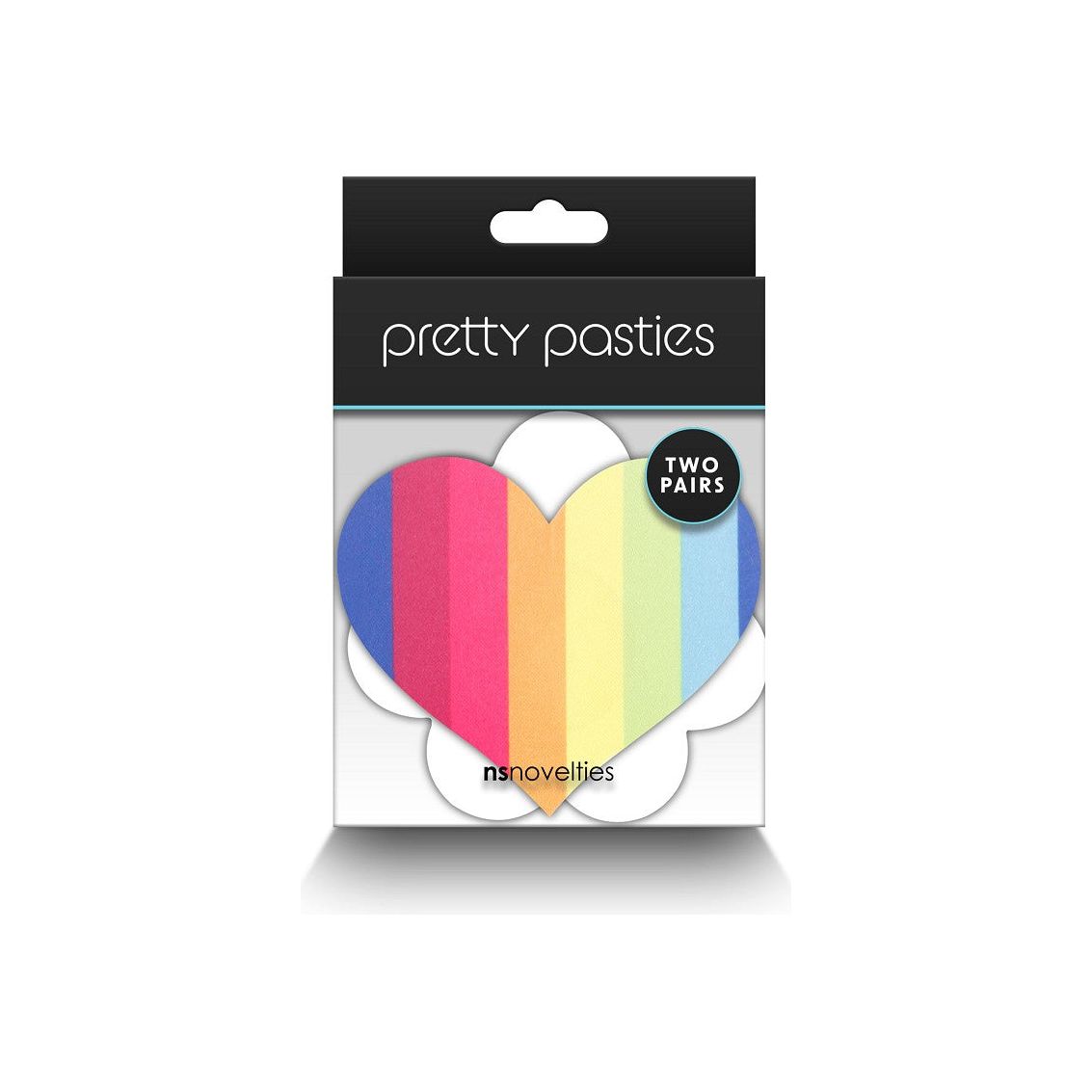 Pretty Pasties Pride Heart & Flower Rainbow 2 Pair - love-union.de