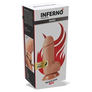 Inferno - Gode réaliste en PVC