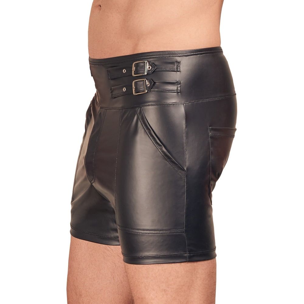 High Waist-Shorts im Mattlook - love-union.de