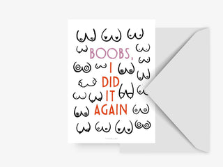 Postkarte / Boobs - Love-Union.de