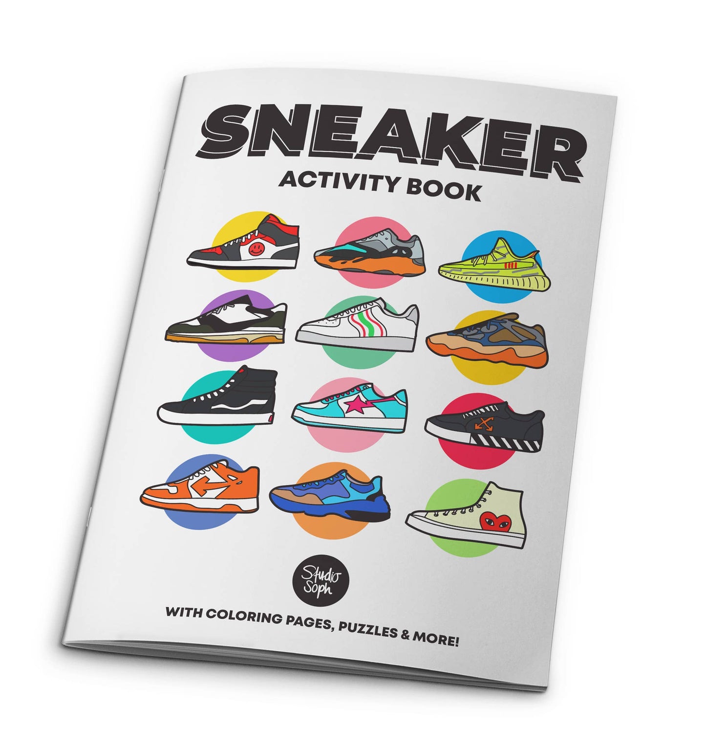 Sneaker-Aktivitätsbuch