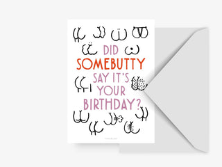 Postkarte / Somebutty Birthday - love-union.de