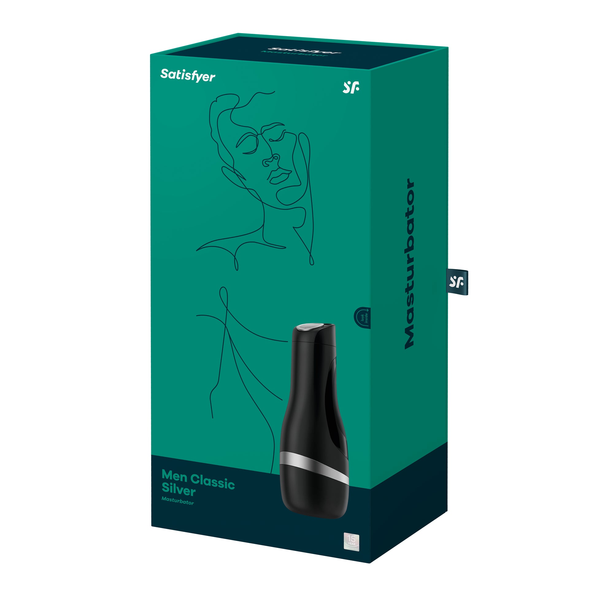 Men Classic Silver Masturbator - love-union.de