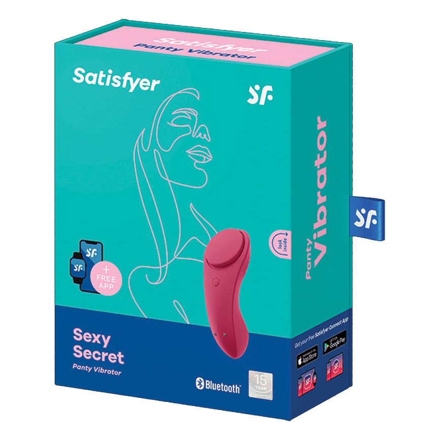 Sexy Secret Panty Vibrator wine red - love-union.de