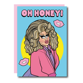 Trixie Mattel Oh Schatz! Grußkarte by Studio Soph
