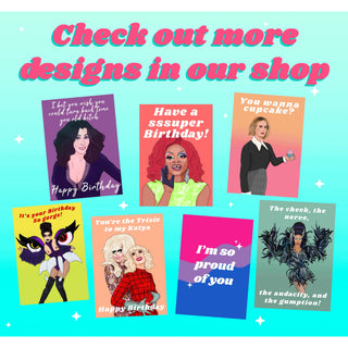 Lustige lesbische Valentinskarte mit Katze | Unhöflich | LGBTQ+ by The Queer Store