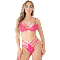 Strappy Lace Bra Set - love-union.de