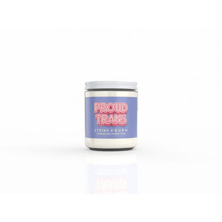 STRIKE & BURN PROUD TRANS  FRANKINCENSE  AMBER  AND OUD CANDLE