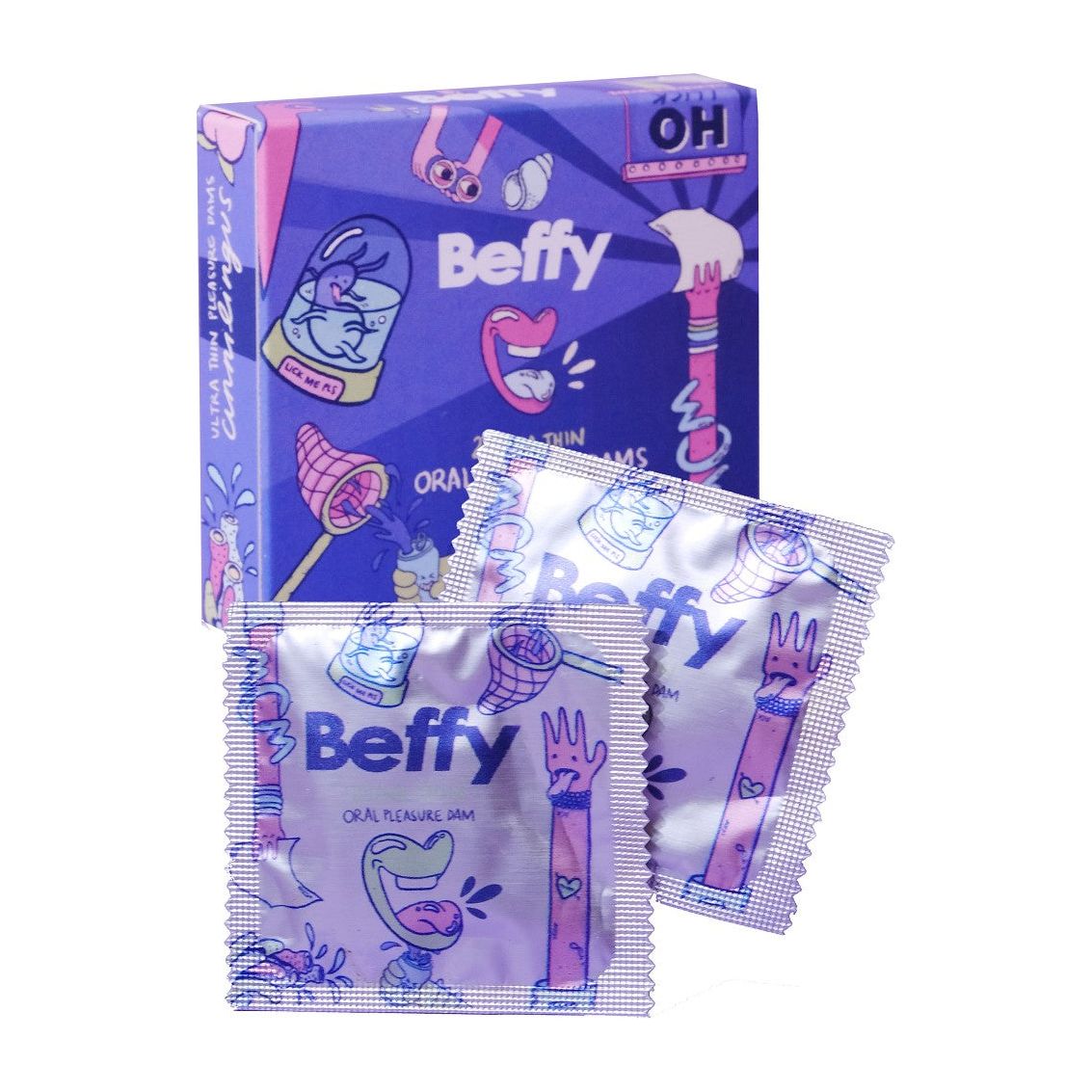 Beffy Oral Dams 2pcs - love-union.de