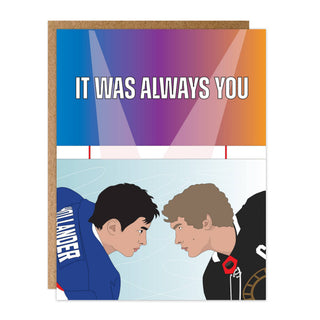 Pride Karte „it was always you“ – Liebevolle LGBTQ Grußkarte