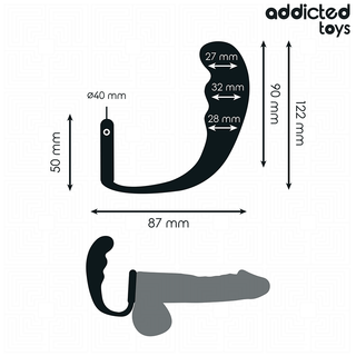 Addicted Toys Analplug mit Ring Modell 4 - LoveUnion.de