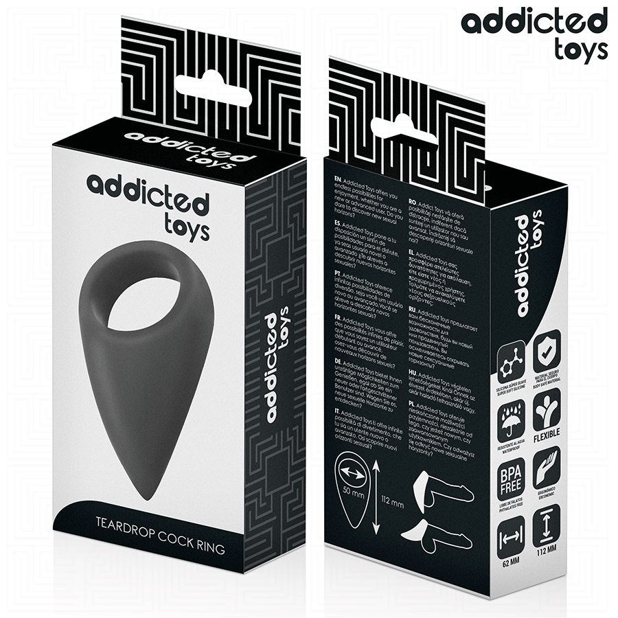 Addicted Toys Tropfenfrmiger Penisring Ergonomisch & Komfortabel love-union.de Addicted Toys Tropfenfrmiger Penisring Ergonomisch & Komfortabel love-union.de